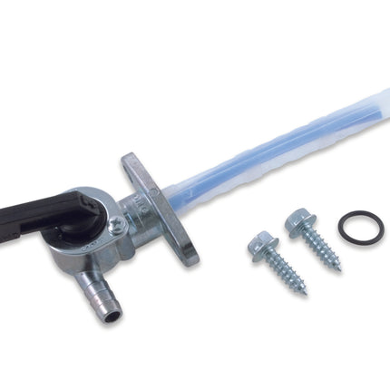 Robinet d'essence pour réservoir plastique ACERBIS - Sortie droite - MotoTT Vintage