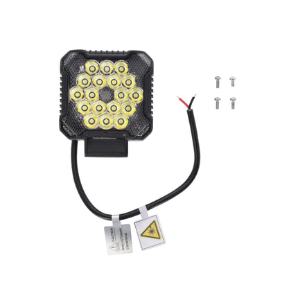 Plaque phare Blanche Acerbis Elba 1 EVO - Version LED - MotoTT Vintage