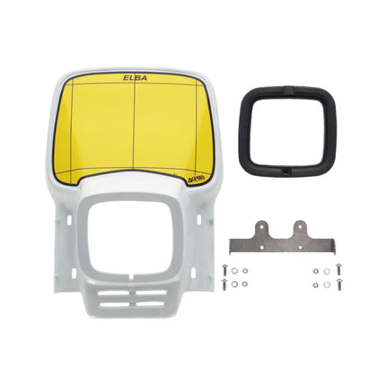 Plaque phare Blanche Acerbis Elba 1 EVO - Version LED - MotoTT Vintage