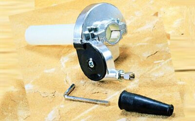 Poignée de gaz Turbo rapide universel type Gunnar Gasser - MotoTT Vintage