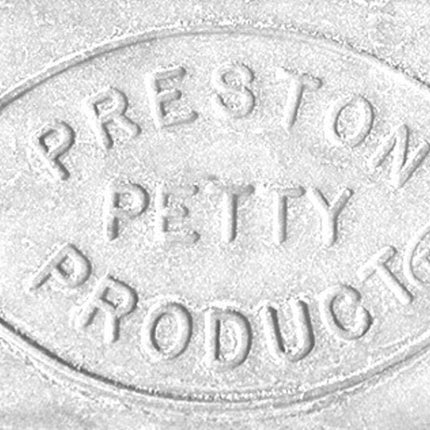 Plaque numéro frontale PRESTON PETTY ovale blanc - MotoTT Vintage