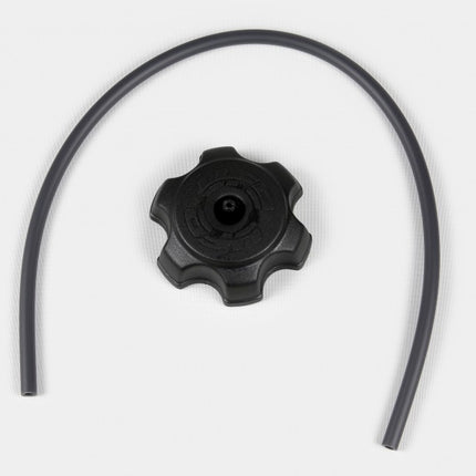 Bouchon de réservoir noir en plastique UFO Honda / Suzuki / Kawasaki