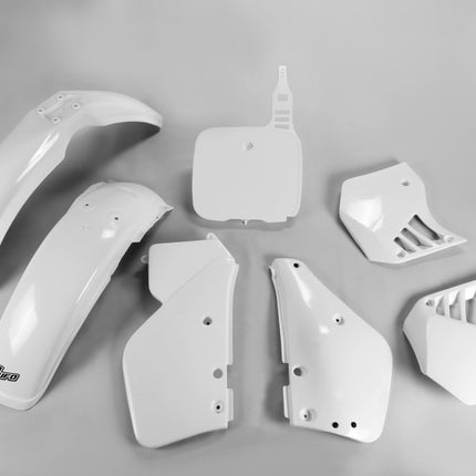 Kit plastiques blanc Ufo Yamaha YZ 125 1987/1988