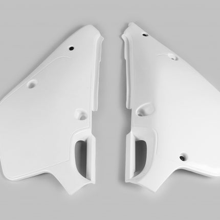 Caches latéraux blanc Ufo Yamaha YZ WRZ 125-250-500 1991/1992