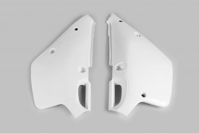 Caches latéraux blanc Ufo Yamaha YZ WRZ 125-250-500 1991/1992