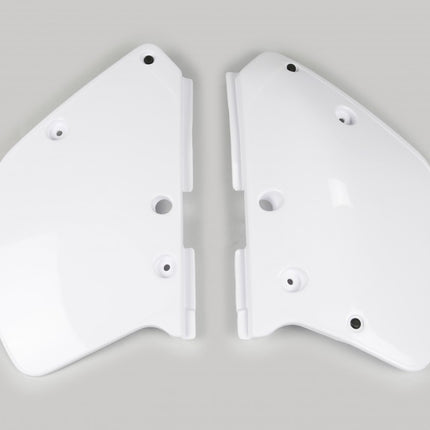 Caches latéraux blanc Ufo Yamaha YZ WR 125/250 1989-1990