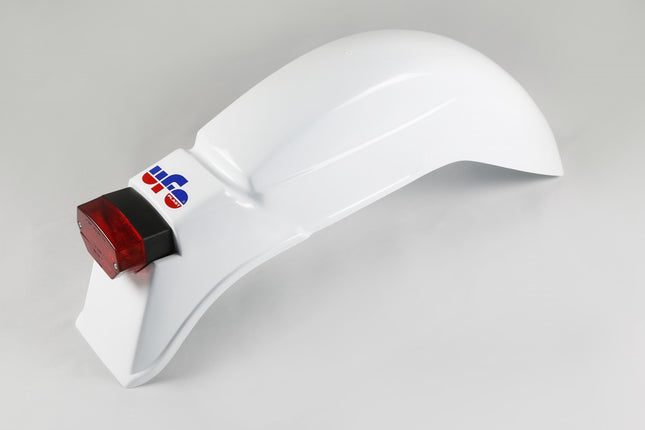 Garde-boue arrière blanc Ufo KTM GS 1980-1982 + Cagiva WRX