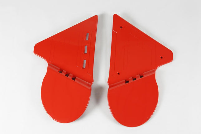 Caches latéraux rouge Ufo Fantic 50-80 1979-1980