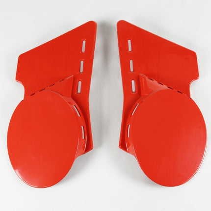 Caches latéraux rouge Ufo Fantic 125 RC 1981/1982