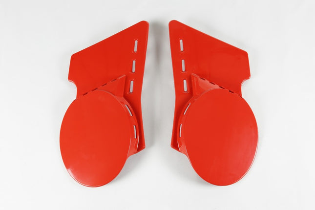 Caches latéraux rouge Ufo Fantic 125 RC 1981/1982