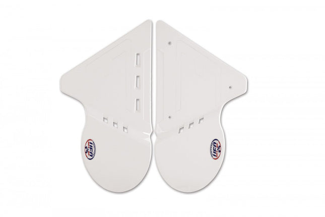 Caches latéraux blanc Ufo Fantic 50-80 1979-1980
