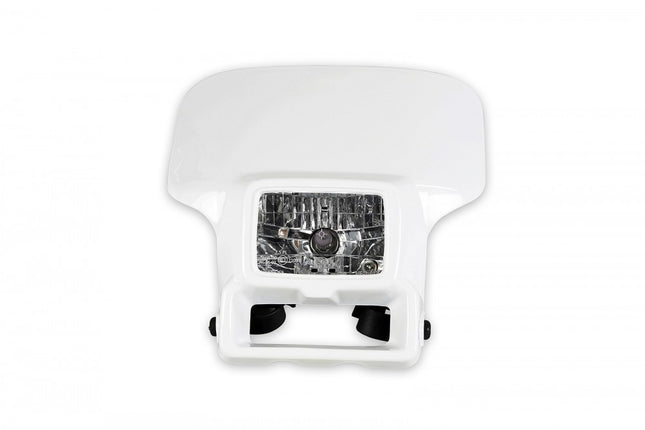 Plaque phare UFO blanc Halogène type HONDA XR 250/400 + CR Enduro / ATM / PEMDA (Copie)