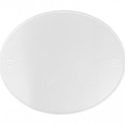Plaque numéro frontale PRESTON PETTY ovale blanc - pack de 3 - MotoTT Vintage
