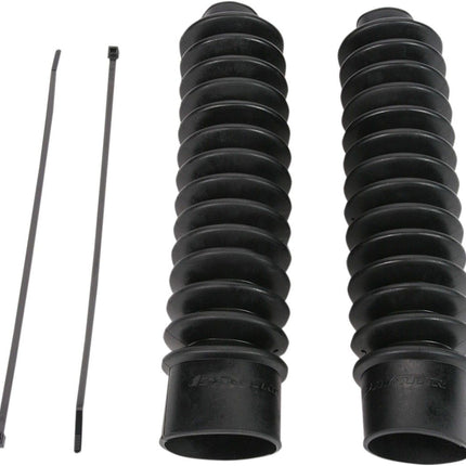 Soufflets de fourche pour tubes de fourche de Ø 38 mm - Noir