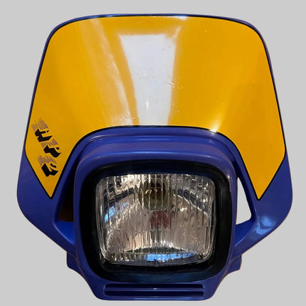 Plaque phare HP2 Violette Type Acerbis Elba 2 - MotoTT Vintage