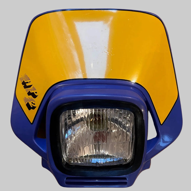 Plaque phare HP2 Violette Type Acerbis Elba 2 - MotoTT Vintage