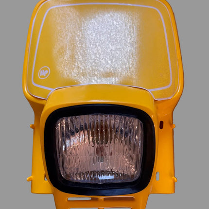 Plaque phare HP1 Jaune Type Acerbis Elba 1 - MotoTT Vintage