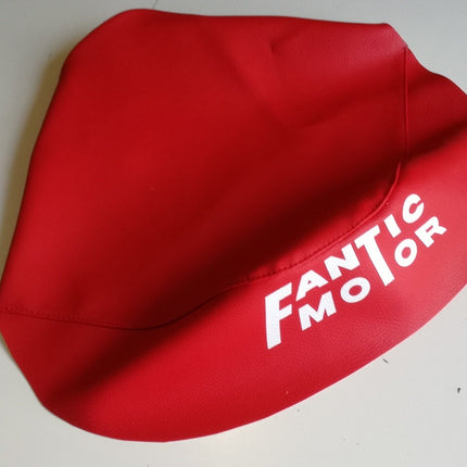 Housse de selle rouge Fantic TX150