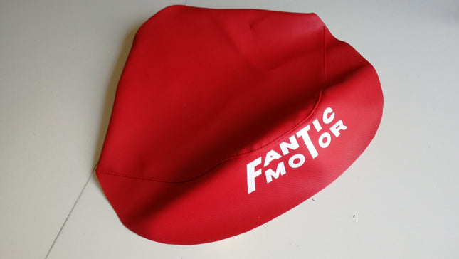 Housse de selle rouge Fantic TX150