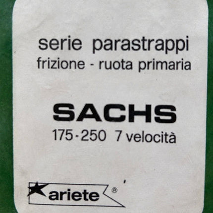 Jeu de 8 amortisseurs de couple caoutchouc ( parastrappi ) Sachs