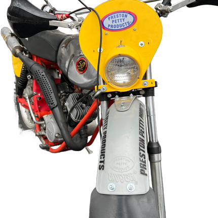 Bavette en caoutchouc de garde-boue avant PRESTON PETTY - MotoTT Vintage