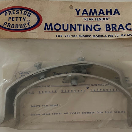 Support de garde-boue arrière PRESTON PETTY pour YAMAHA -( NOS )