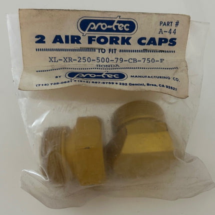 Bouchons de fourche Pro-Tec ( NOS ) pour Honda XL-XR 250-500-79-CB-750F