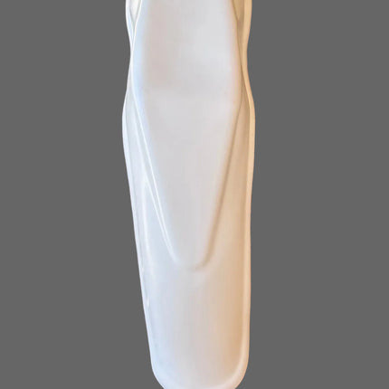 Garde-boue avant blanc Husqvarna 250-360  1975-1977  - DC Plastics