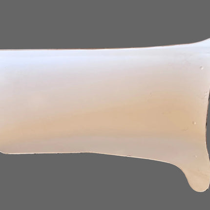 Garde-boue arriere blanc Husqvarna CR/XC 125 / 250 / 390 / 430  1980-1982 - DC Plastics