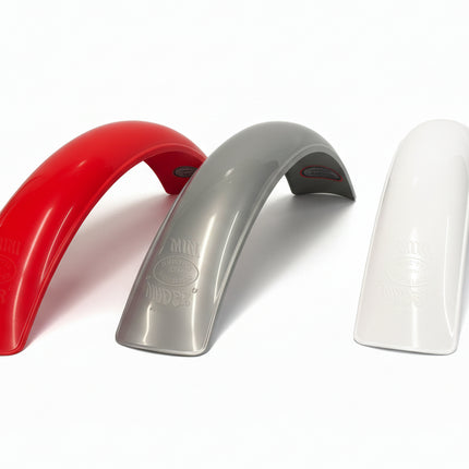 Garde-boue avant PRESTON PETTY Vintage modèle Mini-Muder sans plat de fixation - Rouge - MotoTT Vintage