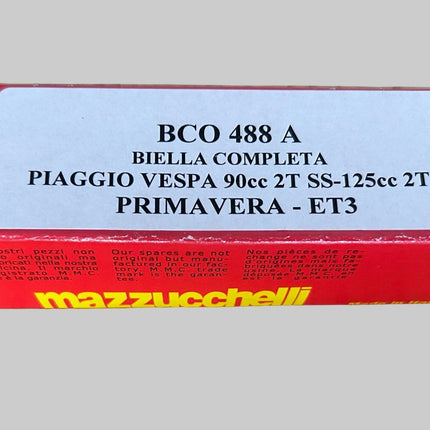 Bielle Mazzucchelli - Piaggio Vespa BCO 0488A - MotoTT Vintage