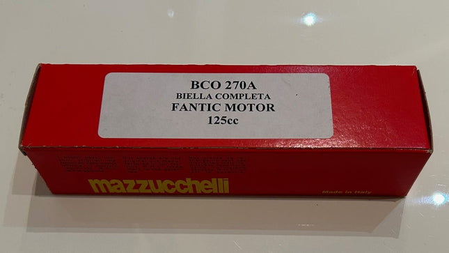 Bielle Mazzuchelli - Fantic 125 cc à moteur Minarelli - MotoTT Vintage