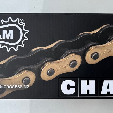 Chaîne de transmission AFAM A428R1G 428 - 150 maillons - MotoTT Vintage
