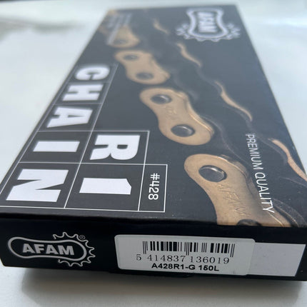 Chaîne de transmission AFAM A428R1G 428 - 150 maillons - MotoTT Vintage