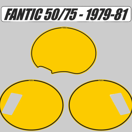 Fonds de plaques Fantic 50/75 1979-81 - MotoTT Vintage