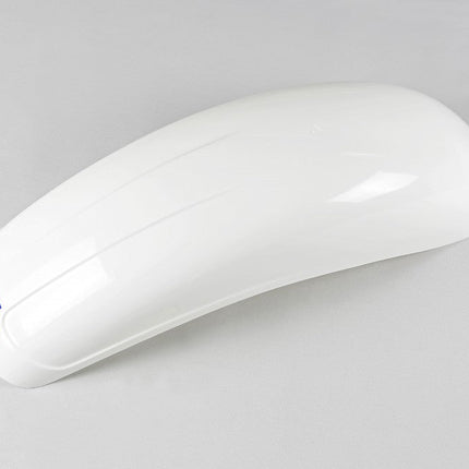 Garde - boue arrière Cross blanc universel 125/250/500 UFO 1975 - 83 - MotoTT Vintage