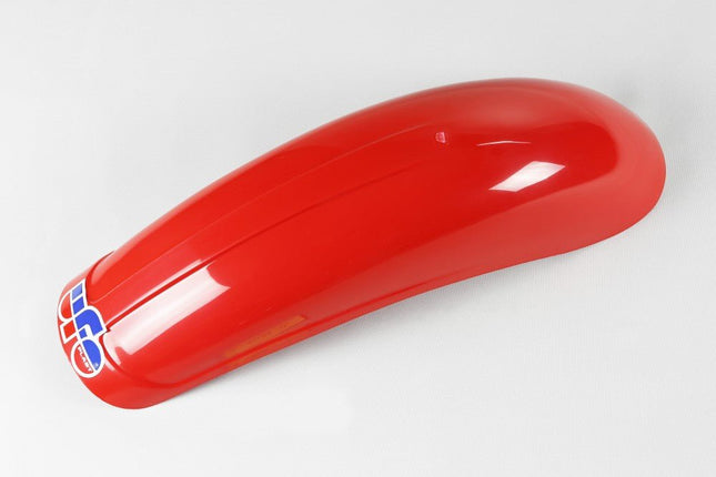 Garde - boue arrière Cross rouge universel 50 - 75 - 80cc 1970 - 1974 - MotoTT Vintage