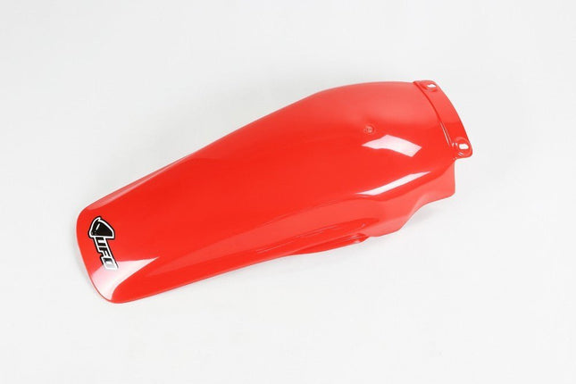 Garde boue arrière Honda CR 125 - 250 - 500 1985 - 1990 Ufo Rouge - MotoTT Vintage