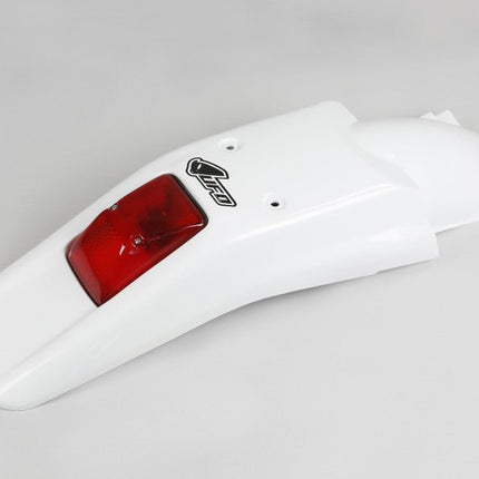 Garde boue arrière Honda XR 250 - 400 1996 - 2023 Ufo Blanc - MotoTT Vintage