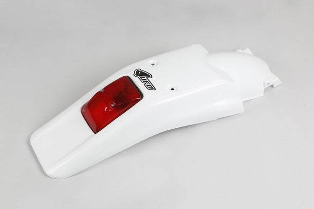 Garde boue arrière Honda XR 250 - 400 1996 - 2023 Ufo Blanc - MotoTT Vintage