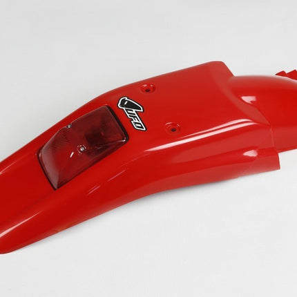 Garde boue arrière Honda XR 250 - 400 1996 - 2023 Ufo Rouge - MotoTT Vintage