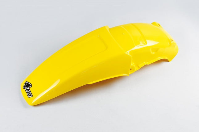 Garde - boue arrière jaune UFO pour SUZUKI RM 125 1989 - 1992 + RM 250 1989 - 1992 - MotoTT Vintage