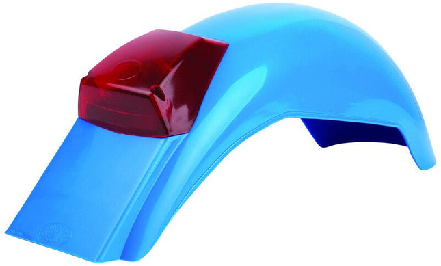 Garde - boue arrière PRESTON PETTY Vintage Muder bleu - MotoTT Vintage