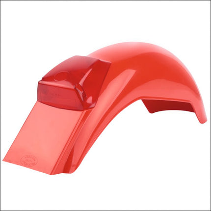 Garde - boue arrière PRESTON PETTY Vintage Muder rouge - MotoTT Vintage