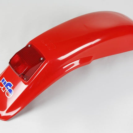 Garde - boue arrière rouge Ufo type Baja 1983 - 1993 - MotoTT Vintage