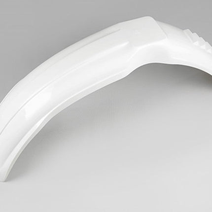 Garde - boue avant blanc universel 125/250/500 UFO 1978 - 1983 + Yamaha YZ 1978/1979 - MotoTT Vintage