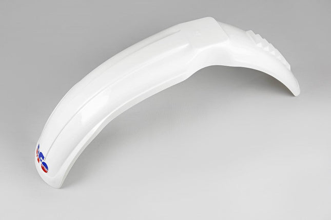 Garde - boue avant blanc universel 125/250/500 UFO 1978 - 1983 + Yamaha YZ 1978/1979 - MotoTT Vintage