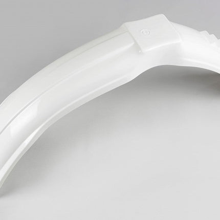 Garde - boue avant blanc universel 50/80/125 UFO 1978 - 1983 - MotoTT Vintage