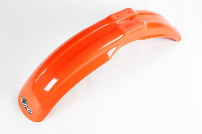 Garde boue avant Honda CR 125 - 250 - 500 1985 - 199 Ufo Rouge - Orangé - MotoTT Vintage
