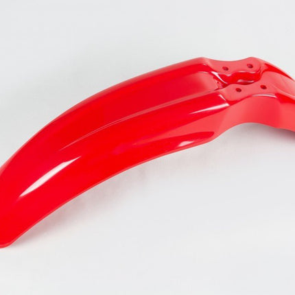 Garde boue avant Honda XR 250 - 400 1996 - 2025 Ufo rouge clair - MotoTT Vintage